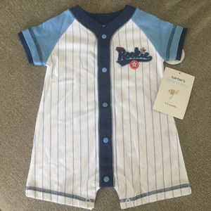 Carter's Little Rookie Baby Boy Romper